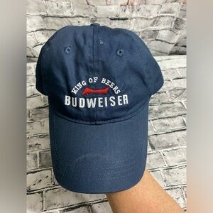 Anheuser-Busch 2009 Blue King Of Beer Budweiser Baseball Cap Hat